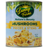 SUNNY FARMS NATURE'S BOUNTY PIECES & STEMS MUSHROOMS 850G